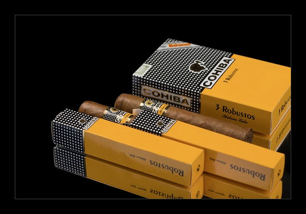 Cohiba Robustos 3 Pack